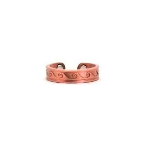  Copper Waves   Magnetic Therapy Ring (CCR 121) Jewelry