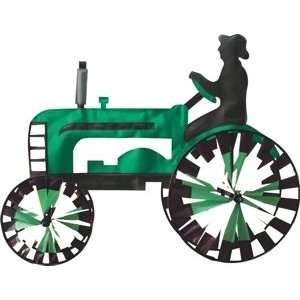  Green Tractor Wind Spinner Patio, Lawn & Garden