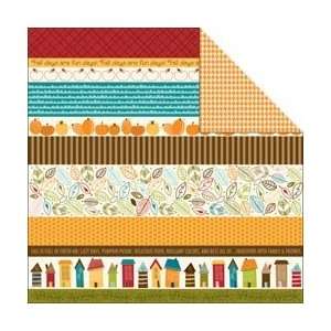 Bella Blvd Finally Fall Double Sided Cardstock Accents 12X12 Borders 