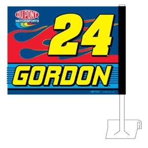  #24 Jeff Gordon Dupont Car Flag Motorsports Authentic 