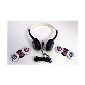  Chicago Cubs Over the Head Headphones with Detachable 