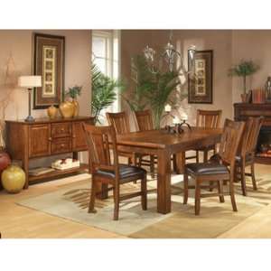 Fusion Dining Collection in Dark Oak Finish 
