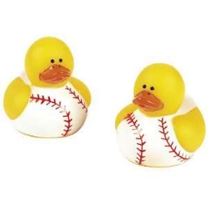  Mini Baseball Rubber Duckies   Novelty Toys & Rubber Duckies 