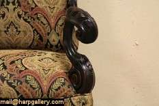 fit for a king a dramatic 1900 era throne or hall chair is richly 