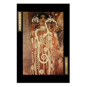  Hygieia by Gustav Klimt 24x32