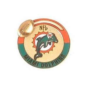 Miami Dolphins Football Pin