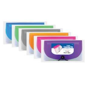   Pocket Check Size Poly Expanding File, Case Pack 12