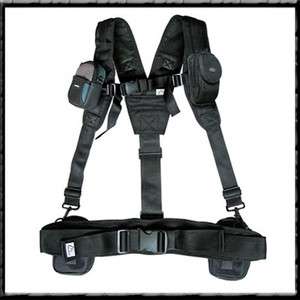   Padded Camera Waist Shoulder Belt Sling Pack Strap Hangs Bag and Lens