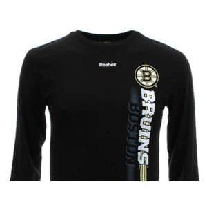 Boston Bruins Outerstuff NHL Youth Long Sleeve Vertices T Shirt 