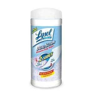 Lysol Dual Action Disinfecting Wipes, Crisp Linen 35 ea 