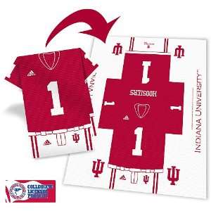  Indiana Hoosiers Football Jersey 8 Pack Napkins   Set Of 3 