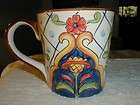 Maxcera TUSCAN STYLE (1) Single MUG Latte COFFEE Hand Painted~NEW