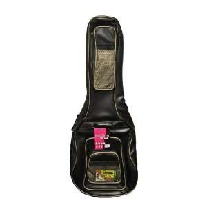  GB Premium Leatherex Acoustic Guitar Gig Bag   FREE 
