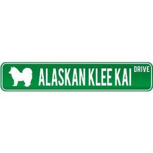  New  Alaskan Klee Kai Drive  Street Sign Dog