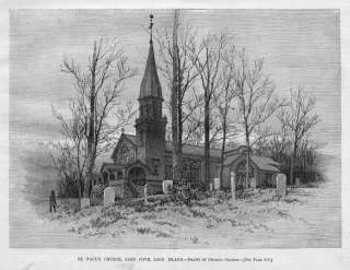 GLEN COVE, LONG ISLAND, ST. PAULS CHURCH 1885 CEMETERY  