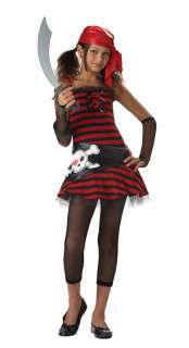 Caribbean Treasure Pirate Cutie Tween Halloween Costume  