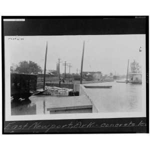  Newport,Arkansas,AR,Concrete Levee,1927 Flood