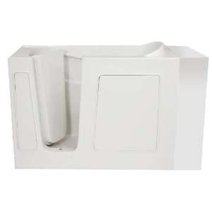 MediTub 2653LWSC White 2653 53 x 26 Walk In Soaking Tub with 17 ADA 