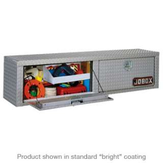 JOBOX 65 Long Aluminum High Capacity Topside Box   Black 544982 NEW 