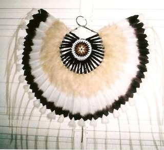 Native American Heritage Feathered Dance Bustle  