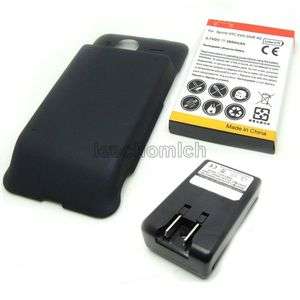 Extended 3600mAh Battery + Charger for HTC EVO Shift 4G  