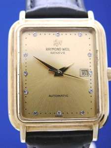 Mans Raymond Weil Geneve Automatic Watch  18K Gold (54308)  