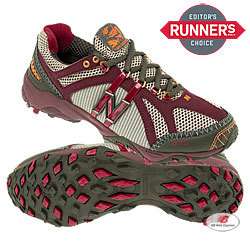 New Balance WT800 BR Womens Trail Running Shoes Red Burgundy Abzorb B 