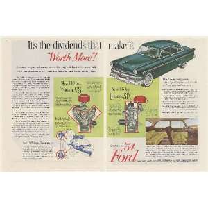 1954 Ford Crestline Dividends Y Block V 8 I Block 6 Engines Ball Joint 