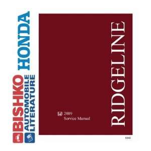  2009 HONDA RIDGELINE Shop Service Repair Manual CD 