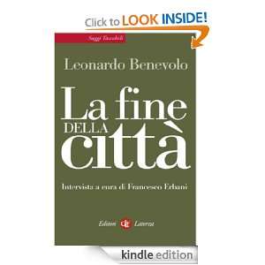La fine della città (Saggi tascabili Laterza) (Italian Edition 