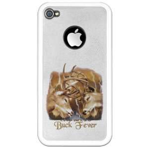   or 4S Clear Case White Buck Fever Deer Hunting 