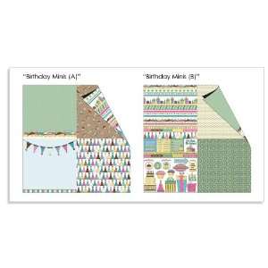   Double Sided Paper 12X12 Minis   25 Pack Arts, Crafts & Sewing
