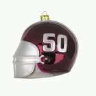   Alabama Crimson Tide NCAA Glass Football Helmet Ornament (3