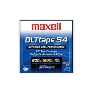 MAXELL Tape, DLTtape S4, DLT800GB, 1.6 TB   DLT S4 