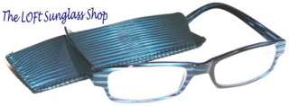 Cute Colorful Reading Glasses Matching Case Stripe r524  