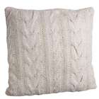 CC Home Furnishings Pack of 2 Green Cable Knit Decorative Pillows 20