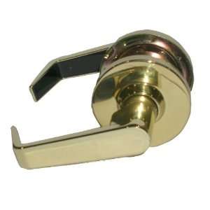 TELL MANUFACTURING, INC. Polished Brass Passage Door Lever LC2275CTL 3 
