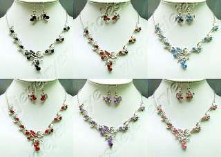 wholesale 72set mixstyle acrylic&alloy necklace+earring  