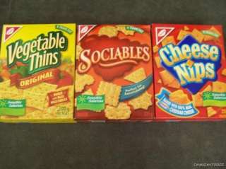 CHRISTIE CRACKERS 10+ CHOICES BACON DIPPERS SWISS +++  