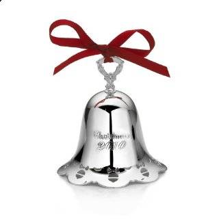 Towle 2010 Silver Plated Pierced Bell Ornament, 31st Edition