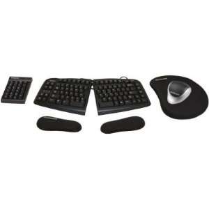  Goldtouch Ergo Suite Black Keyboard & Right Wl Mouse 