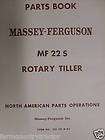 massey ferguson 22 s rotary tiller parts manual 