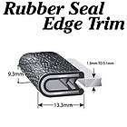 12 RUBBER SEAL EDGE TRIM MOLDING THICK 1.5mm 03 B