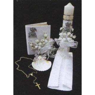   Rosary   Candle   Missal   Cloth   Shell, Neutral Jewelry 