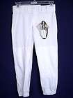 Easton Pro Girls Low Rise Belted Softball Pants, NWT  