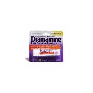 Dramamine, Less Drowsy Formula  8 Tablets ~ Pfizer