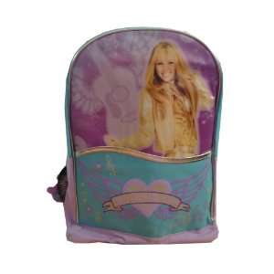  Hannah Montana Large Backpack / Light Purple & Blue / Free 