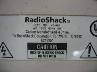 RadioShack 43 493 Wireless Intercom Door Chime  