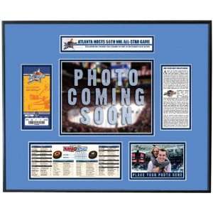   NHL 2008 All Star Game Ticket Frame with Game Story