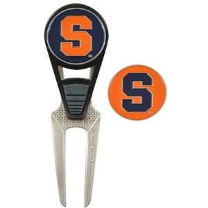 NCAA Syracuse Orangemen Golf Ballmark Repair Tool  Sports 